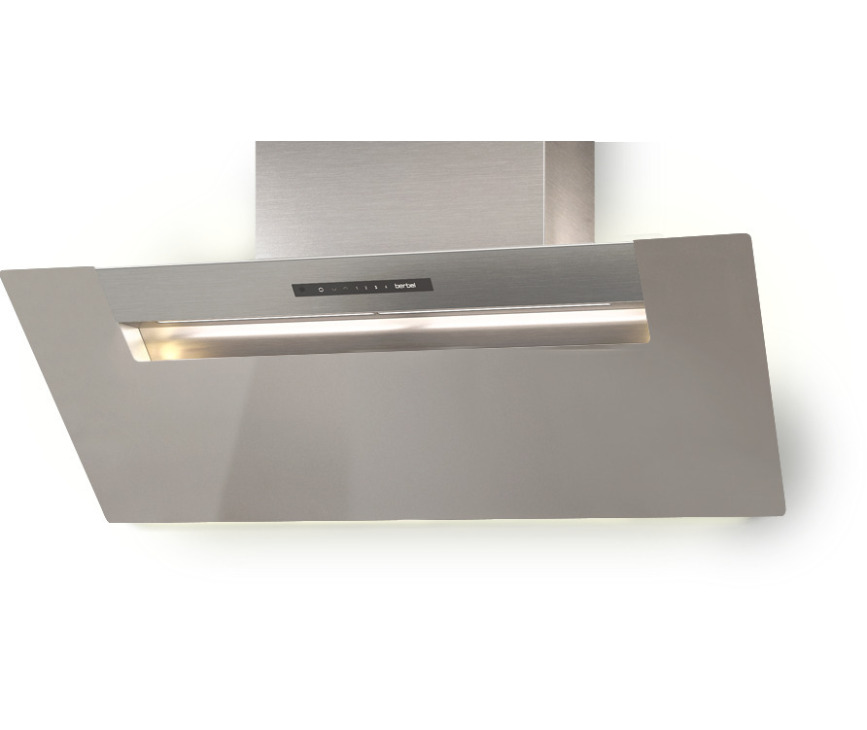 Berbel BKH 120 EG-2 zilver metallic wand afzuigkap
