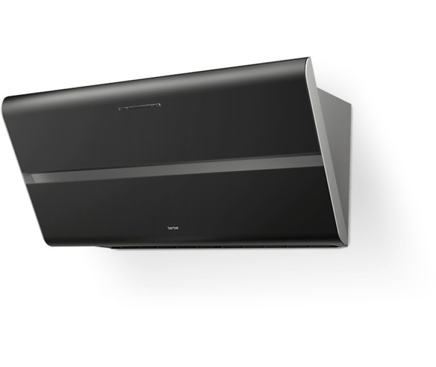 BERBEL afzuigkap wand BKH 80 ST PERMALYT® ZWART