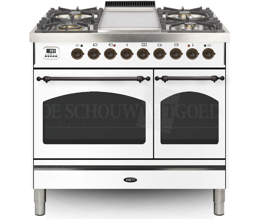 BORETTI fornuis wit VFPNO94WT