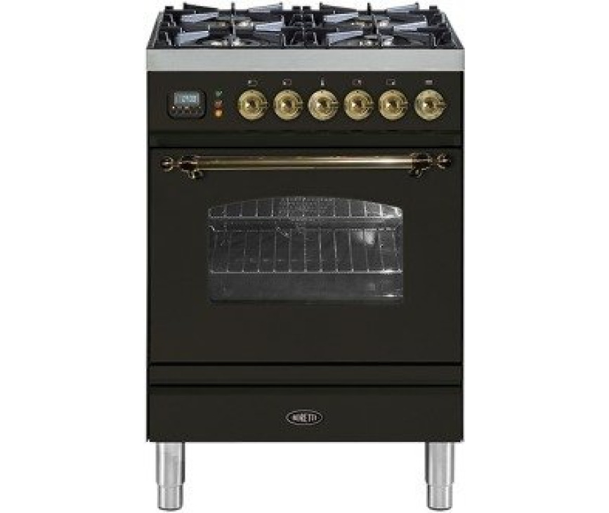 BORETTI fornuis gasoven antraciet VPN64ANG