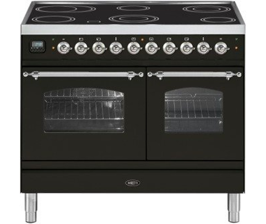 BORETTI fornuis inductie antraciet VPNRI104AN
