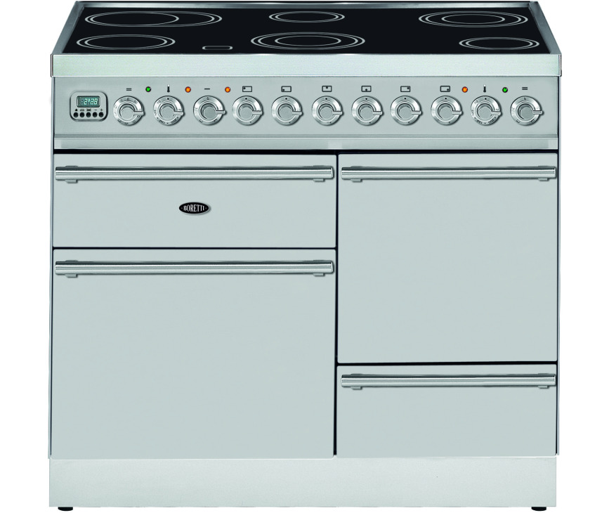 BORETTI fornuis inductie roestvrijstaal VXI104IX