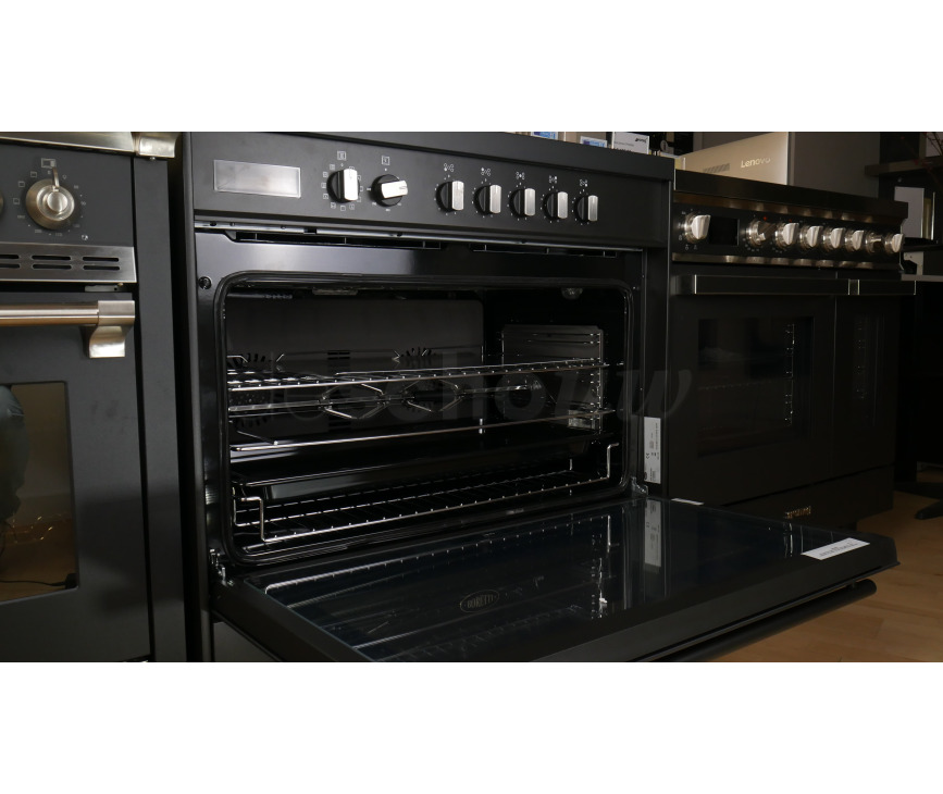 Boretti ML9015IFSMAT inductie fornuis - volledig antraciet