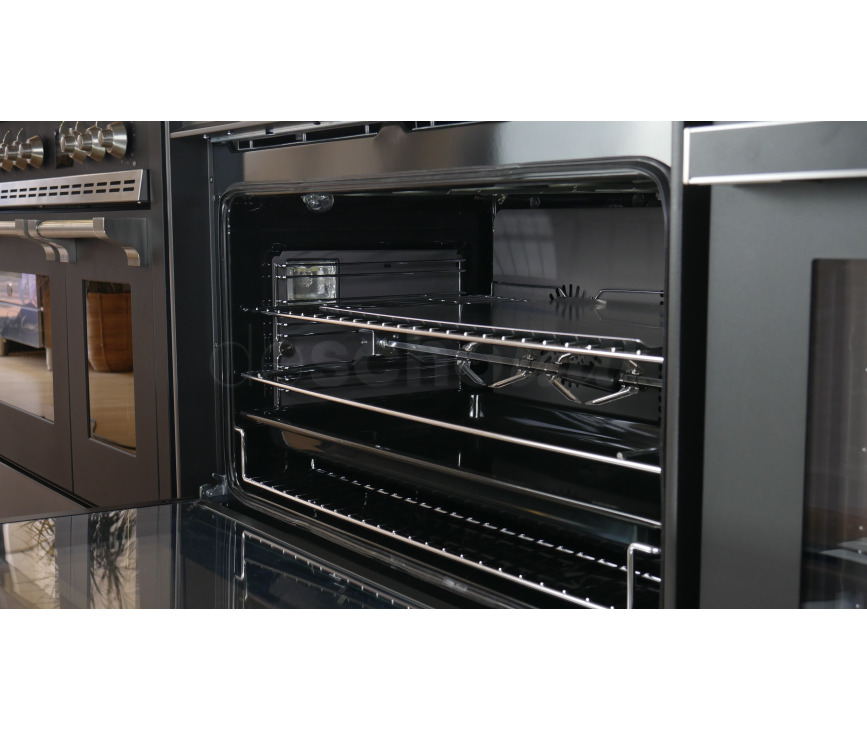 Boretti ML9015IFSMAT inductie fornuis - volledig antraciet