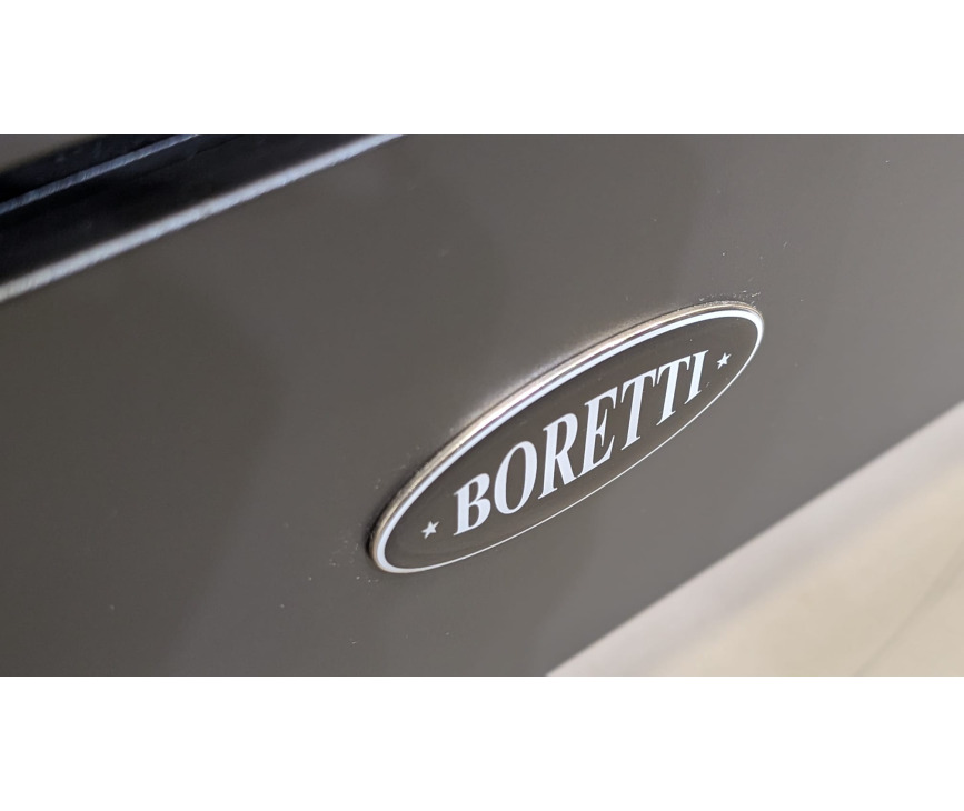 Boretti MLI94DMAT inductie fornuis met dubbele oven - antraciet