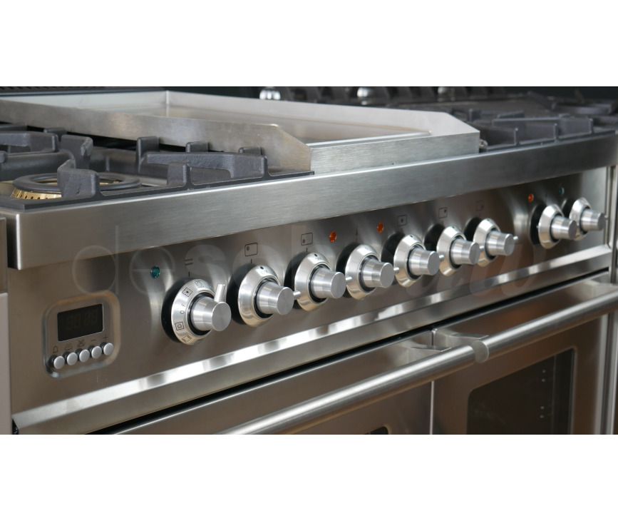 Boretti VFP104IX fornuis roestvrijstaal