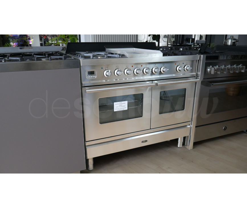 Boretti VFP104IX fornuis roestvrijstaal