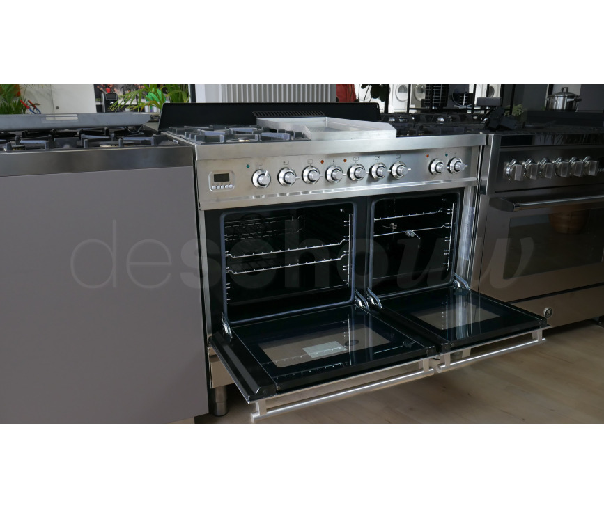 Boretti VFP104IX fornuis roestvrijstaal