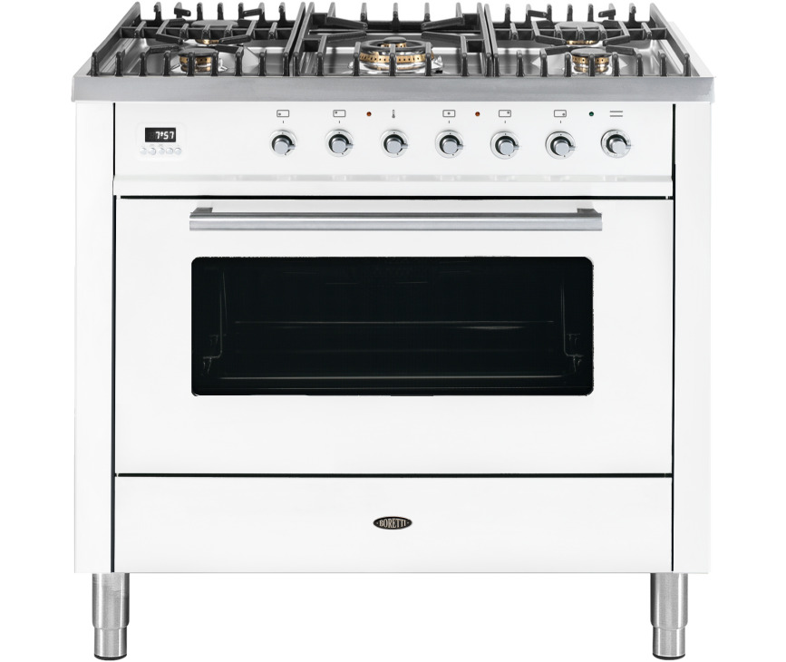 BORETTI fornuis wit VT95WT