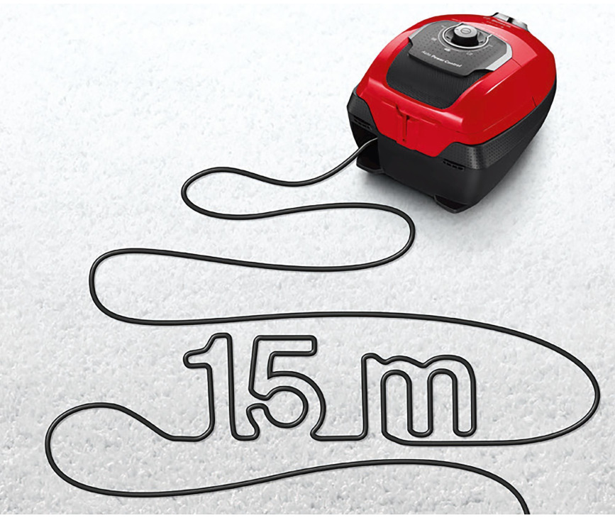 BOSCH stofzuiger rood ProAnmial BGB8PET1