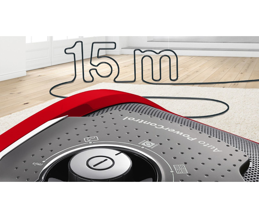 BOSCH stofzuiger rood ProAnmial BGB8PET1