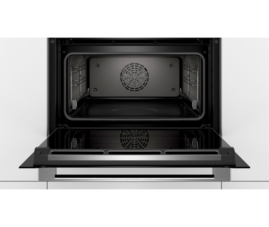 BOSCH combi-stoomoven inbouw zwart CSG656RB7