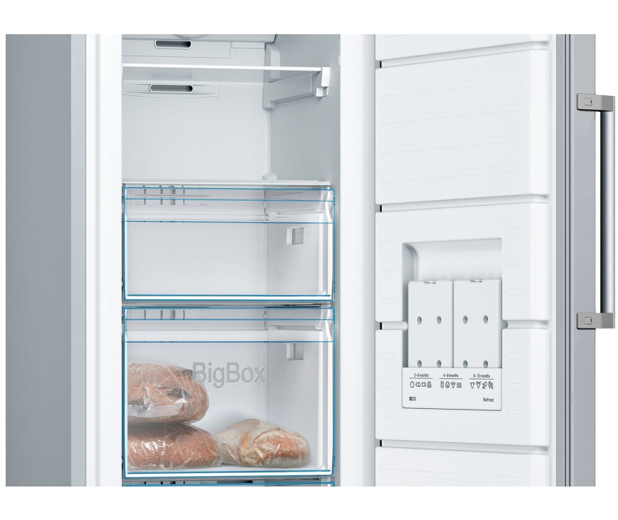 Bosch GSN29VLEP vrijstaande vriezer / vrieskast - rvs-look - no-frost