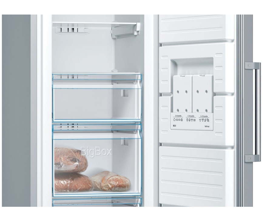 Bosch GSN36VLFP vrijstaande vrieskast - rvs-look