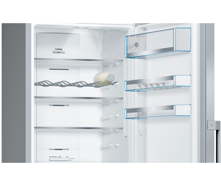 BOSCH koelkast rvs KGN39AIEQ