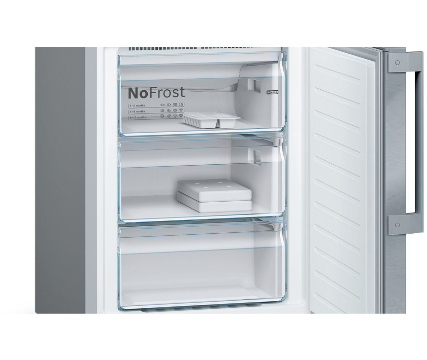 BOSCH koelkast rvs KGN39AIEQ