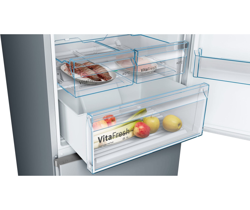 BOSCH koelkast rvs KGN49XIEA