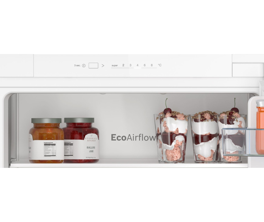 Bosch KIR31NSE0 inbouw koelkast - nis 103 cm. - sleepdeur