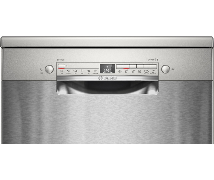 Bosch SMS2HMI03E vrijstaande vaatwasser - rvs-look