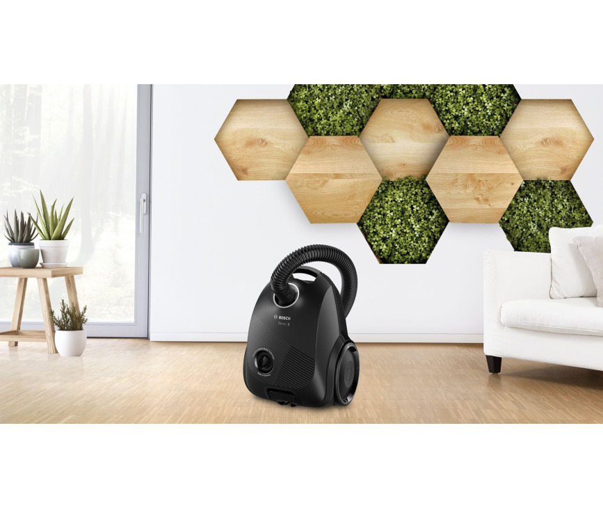 Bosch BCS712XXL stofzuiger - Zwart