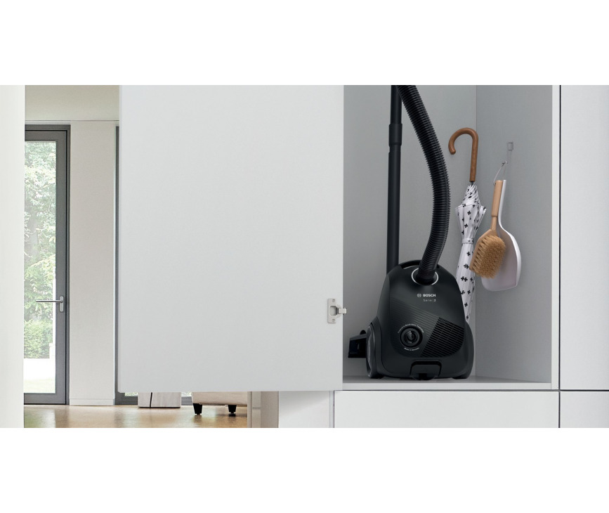 Bosch BCS712XXL stofzuiger - Zwart