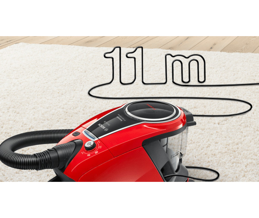 Bosch BGS7PET stofzuiger rood - ProAnimal