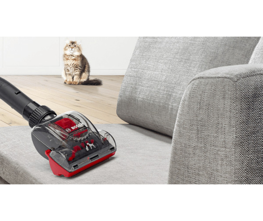 Bosch BGS7PET stofzuiger rood - ProAnimal