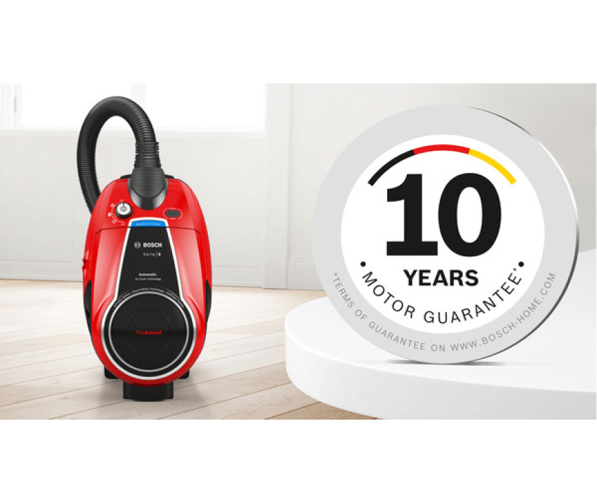 Bosch BGS7PET stofzuiger rood - ProAnimal