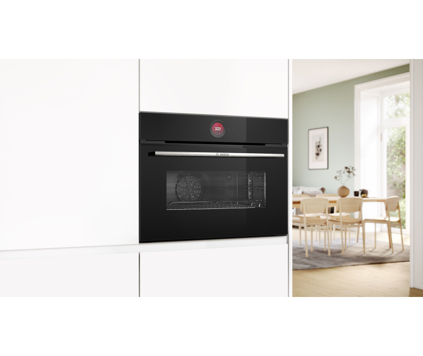 Bosch CBG7741B1 compacte inbouw oven - zwart