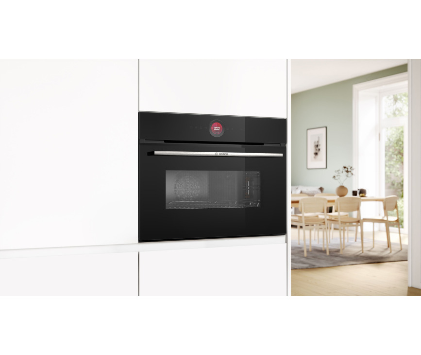 Bosch CMG7241B1 inbouw oven met magnetron - zwart