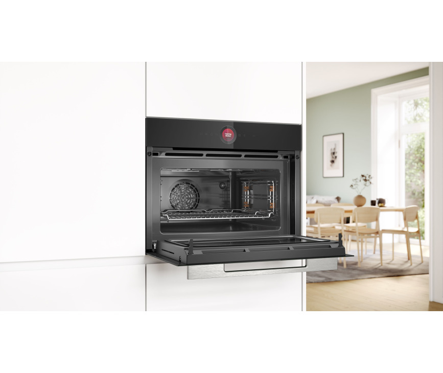 Bosch CMG7241B1 inbouw oven met magnetron - zwart