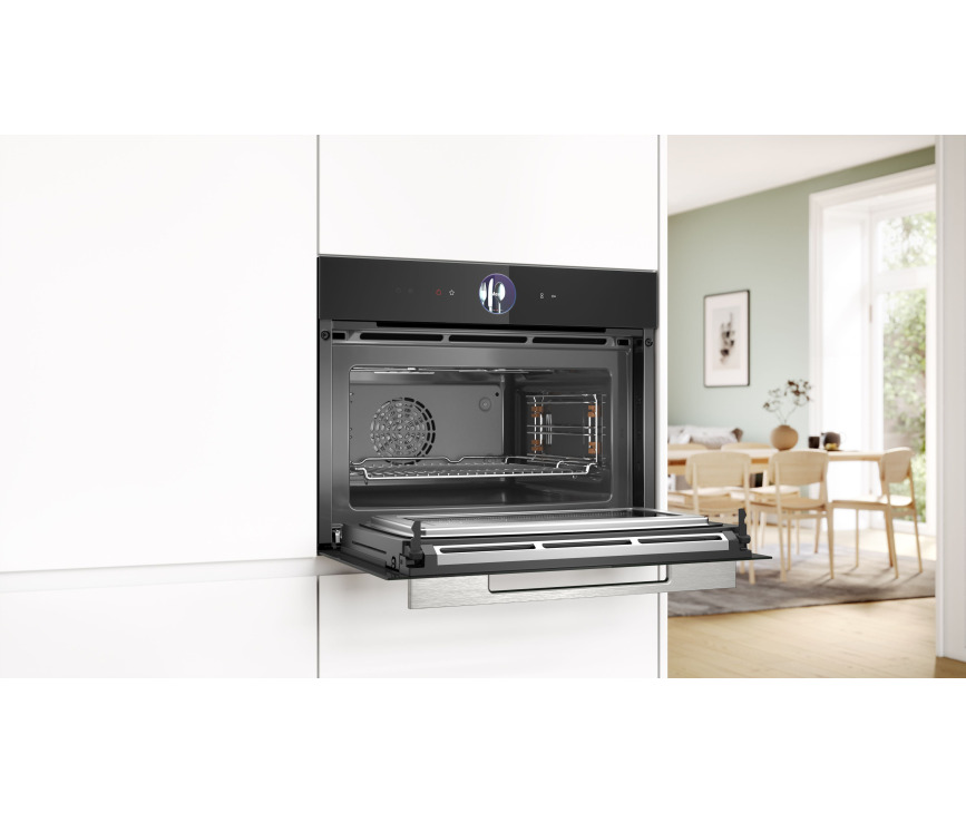 Bosch CMG7361B2 inbouw oven met magnetron - zwart