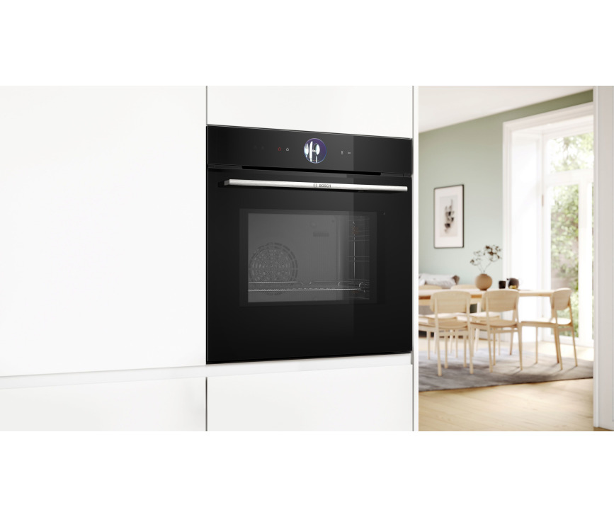 Bosch HMG7361B1 inbouw oven met magnetron - zwart