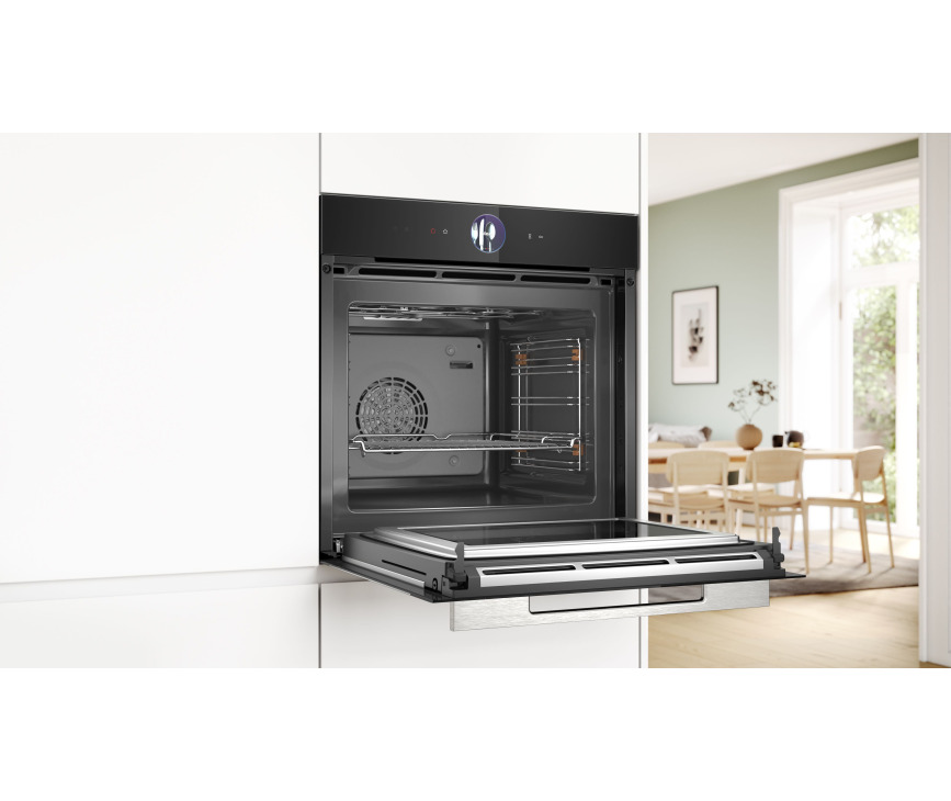Bosch HMG7361B1 inbouw oven met magnetron - zwart