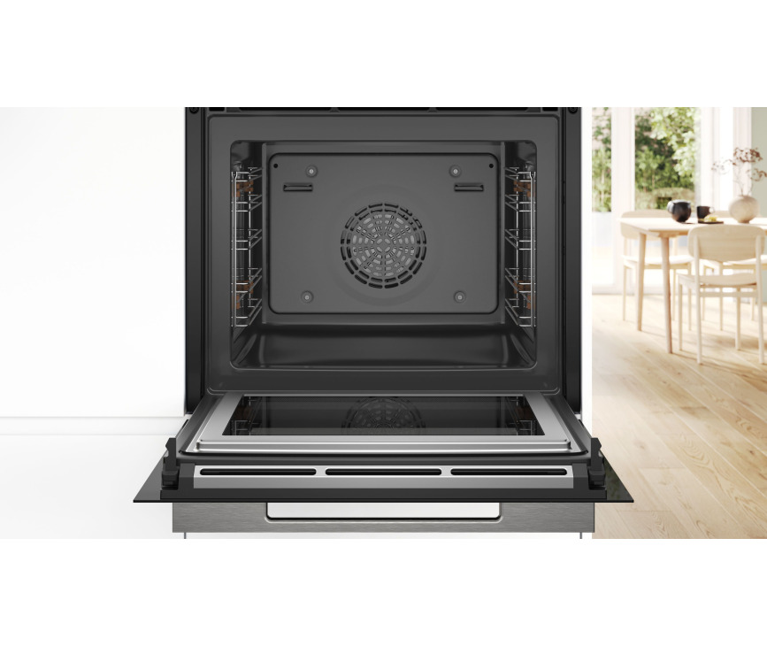 Bosch HMG7361B1 inbouw oven met magnetron - zwart