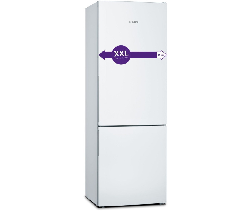 Bosch KGE49AWCA vrijstaande koel/vriescombinatie - 70 cm. breed
