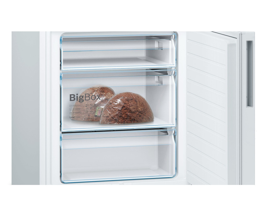 Bosch KGE49AWCA vrijstaande koel/vriescombinatie - 70 cm. breed