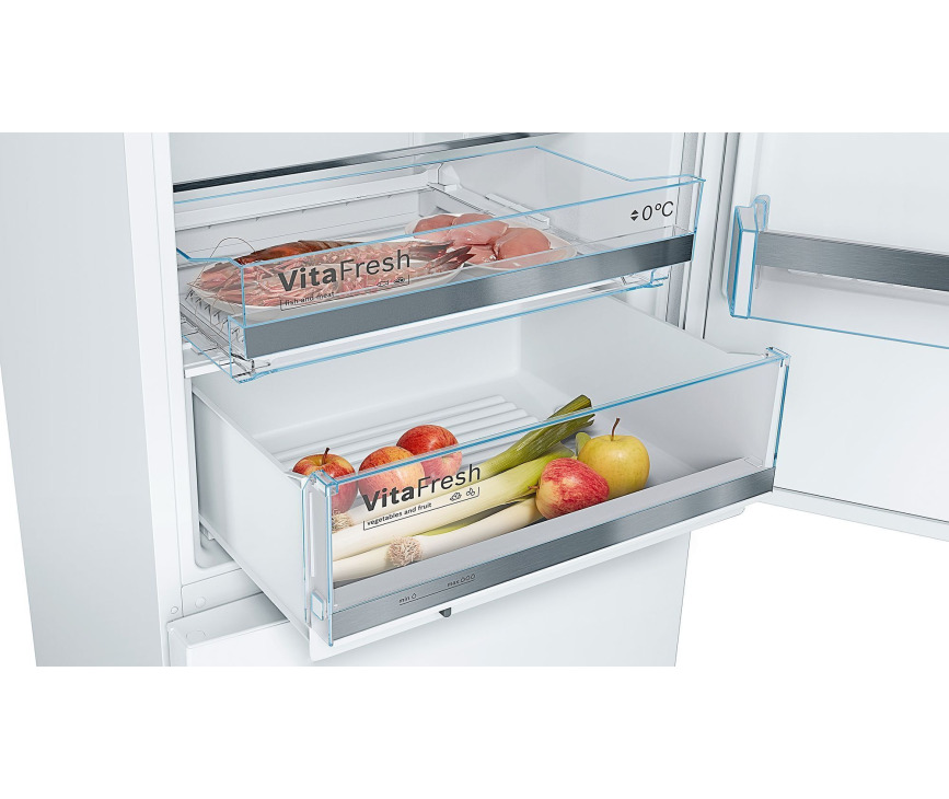 Bosch KGE49AWCA vrijstaande koel/vriescombinatie - 70 cm. breed