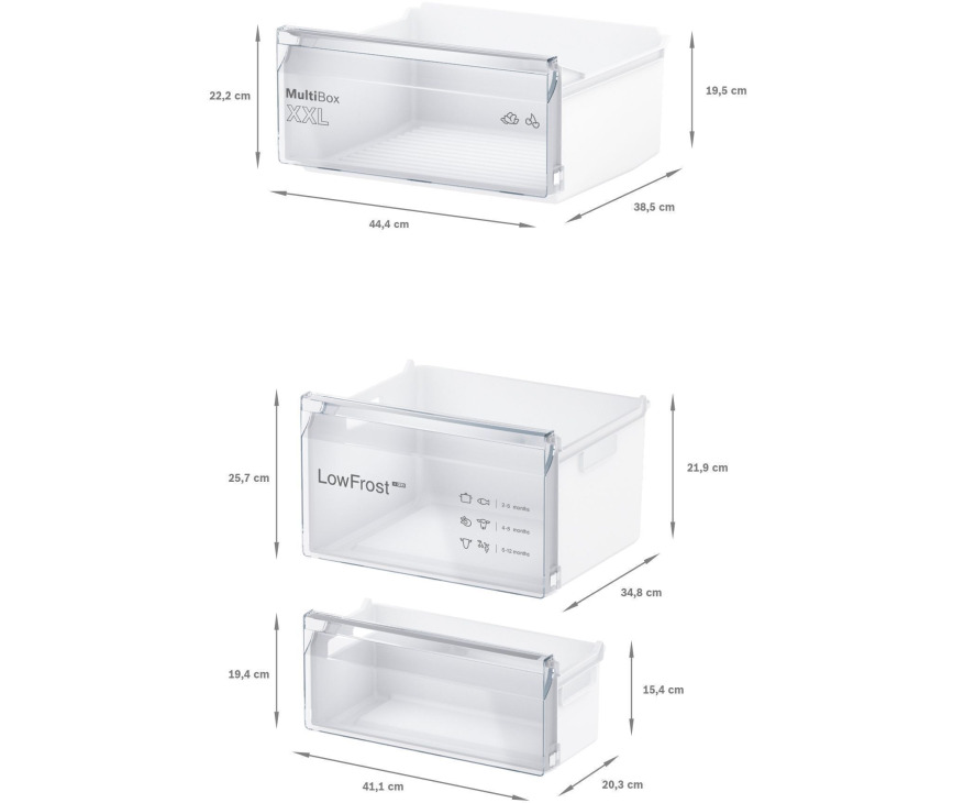 Bosch KIV87NSE0 inbouw koelkast - nis 178 cm.