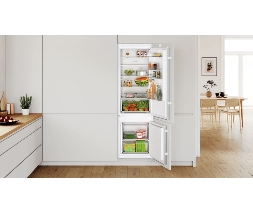 Bosch KIV87NSE0 inbouw koelkast - nis 178 cm.