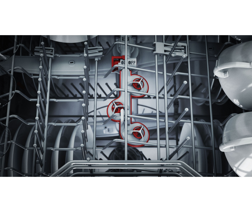Bosch SBV4EBX25E verhoogde inbouw vaatwasser met Home Connect