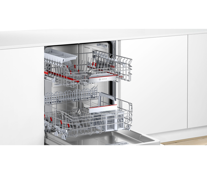 Bosch SBV4EBX25E verhoogde inbouw vaatwasser met Home Connect