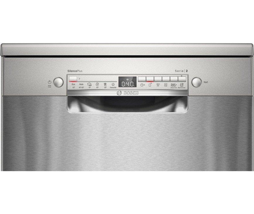Bosch SMS2HMI04E vrijstaande vaatwasser - rvs-look