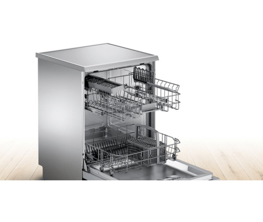 Bosch SMS2HTI72E vrijstaande vaatwasser - rvs-look