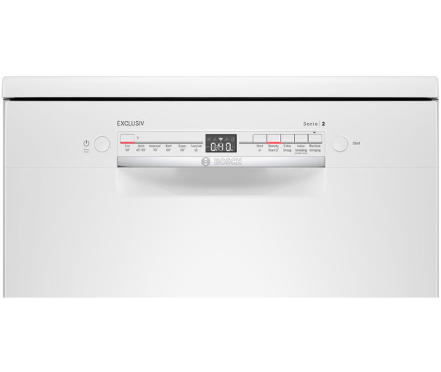 Bosch SMS2HUW00N vrijstaande vaatwasser - wit - Home Connect