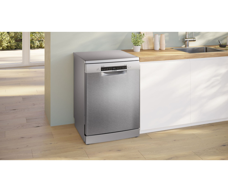 Bosch SMS4ELI08E vrijstaand vaatwasser - rvs-look