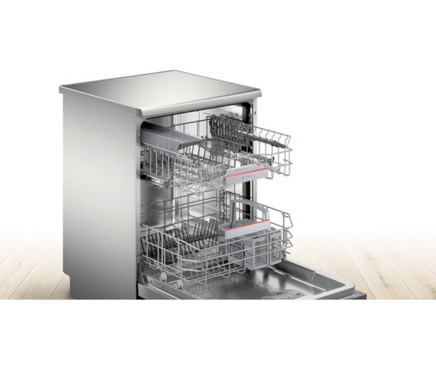 Bosch SMS4HAI48E vrijstaande vaatwasser - rvs-look