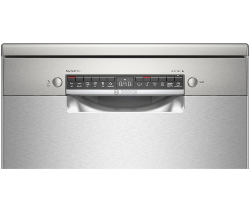Bosch SMS4HAI48E vrijstaande vaatwasser - rvs-look