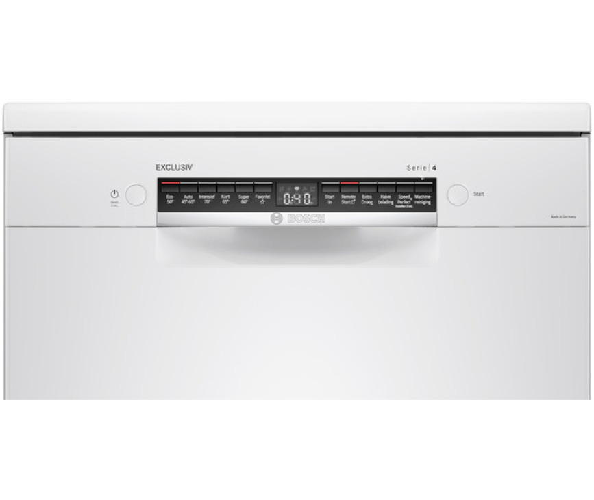 Bosch SMS4HBW00N vrijstaande vaatwasser - wit - Home Connect