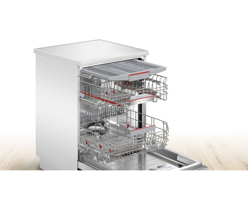 Bosch SMS6ZCW12E vrijstaande vaatwasser - wit